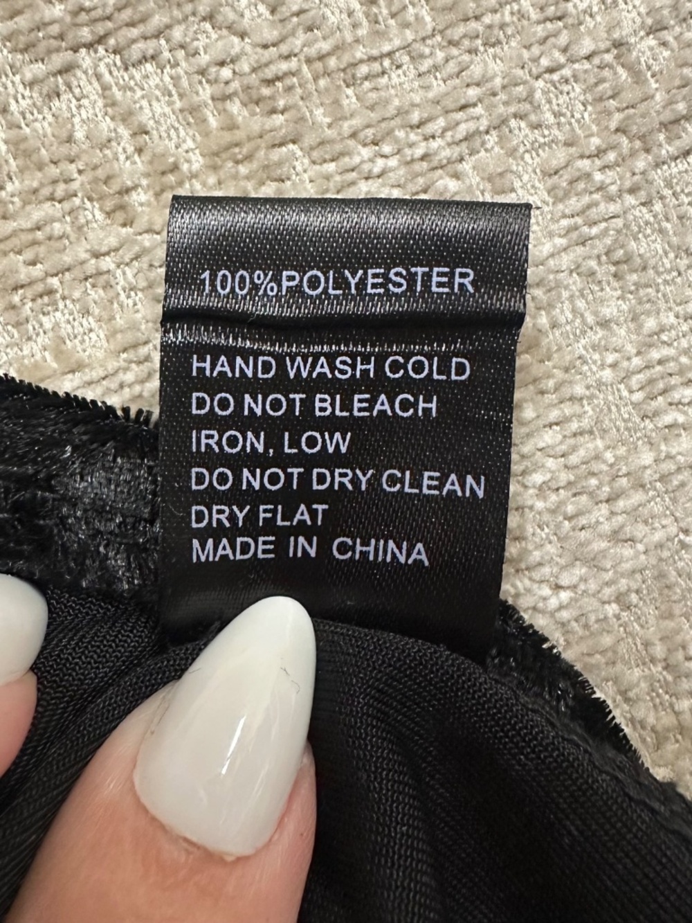 POL Crushed Velvet Tank Top Size Large - Picture 4 of 4